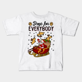 Dog Lover Ugly Christmas Sweater Kids T-Shirt